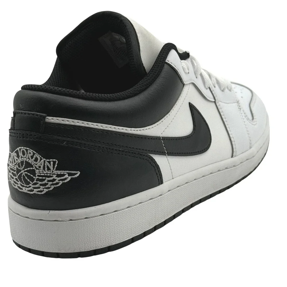 Nike Air Jordan 1 Low Men's Size 12 White Black Reverse Panda 553558-132 Retro